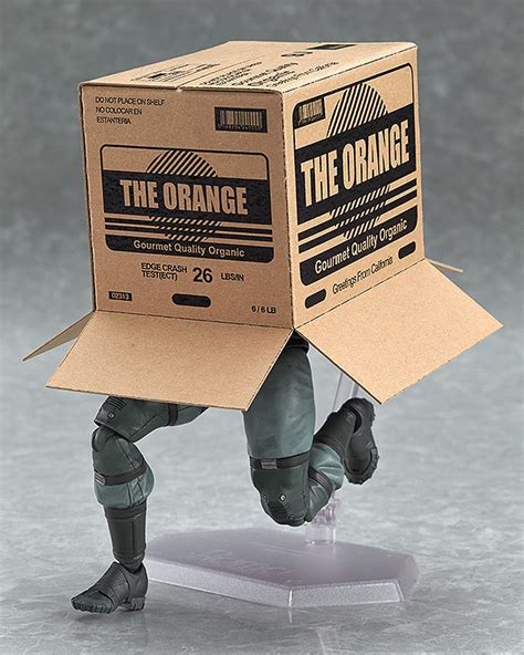 box metal gear|solid snake cardboard box.